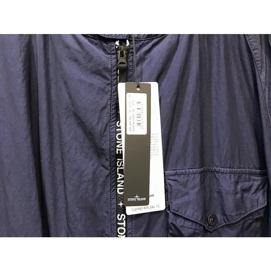 ストーンアイランド STONE ISLAND ナイロンジャケット ネイビー 薄手