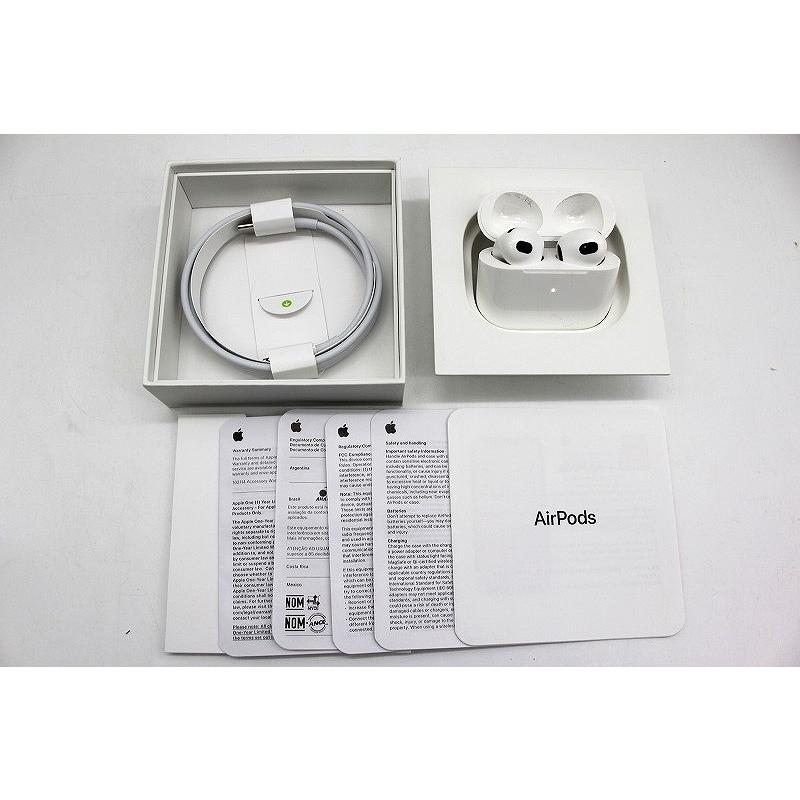 Apple AirPods 第3世代 Bluetooth：Ver.5.0 MME73J/A : ワットマン