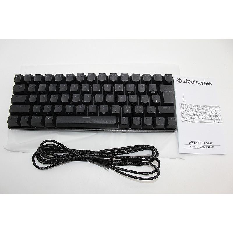 スティールシリーズ steelseries ゲーミングキーボード Apex Pro Mini
