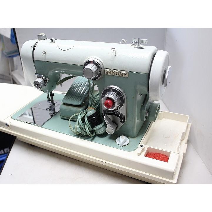 ジャノメ JANOME ミシン フットペダル付き レトロミシン 71-246 ジャノメ JANOME ミシン フットペダル付き レトロミシン 71-246