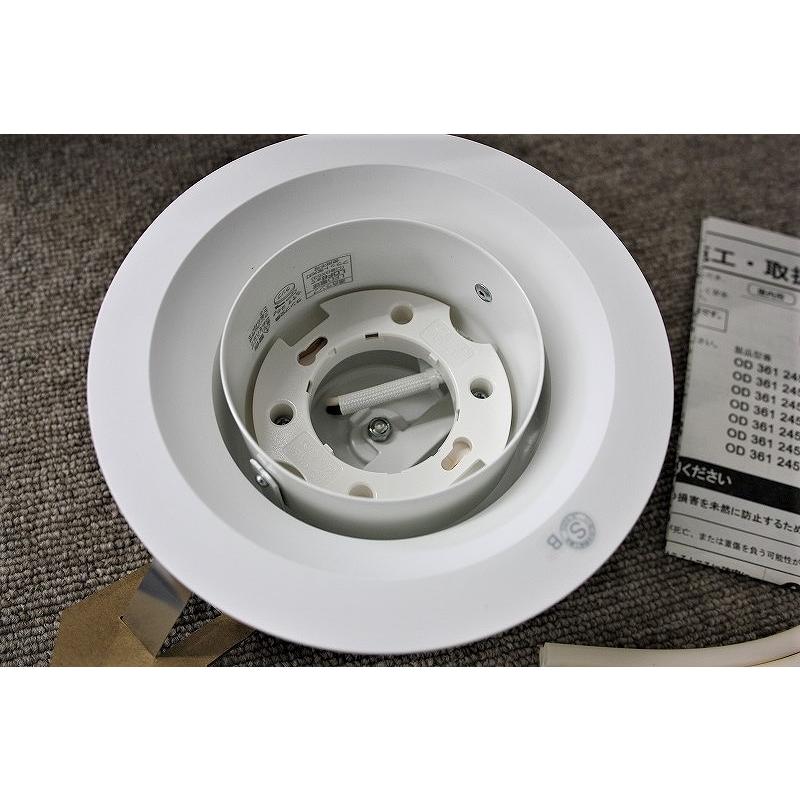 未使用】 オーデリック ODELIC ダウンライト【埋め込み型】 □電球別売