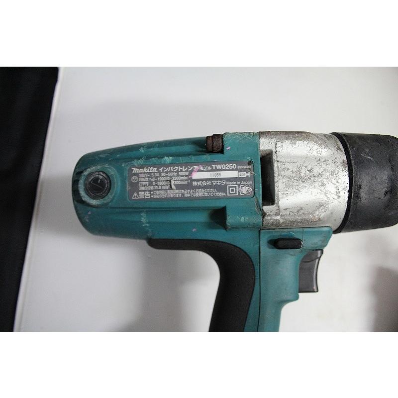 マキタ makita インパクトレンチ 打撃2段階モード TW0250 : ワットマン 