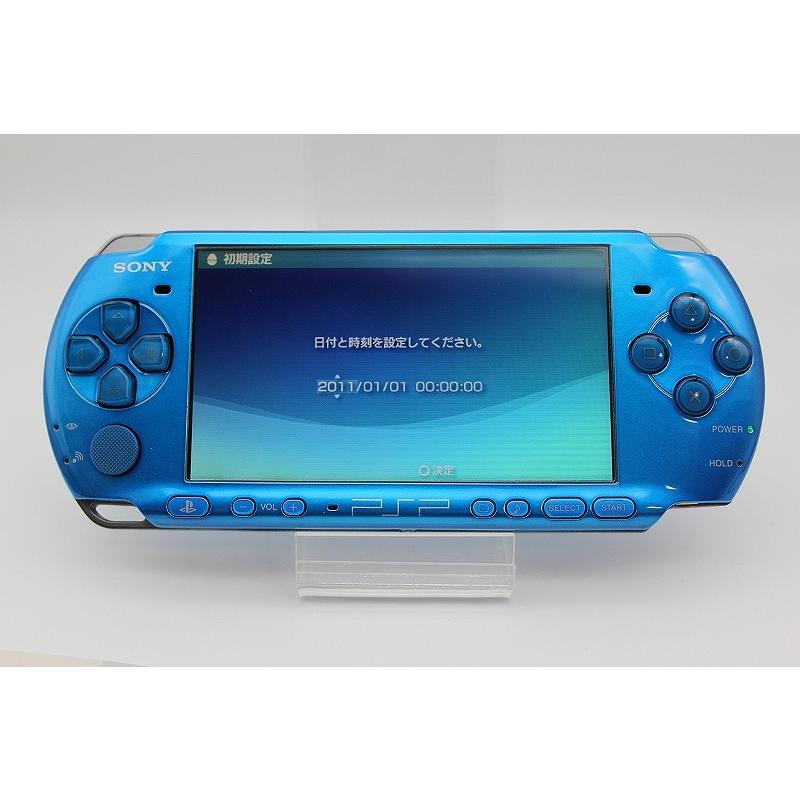 ソニー SONY PSP[メモリースティック4GB付き] バイブラント・ブルー