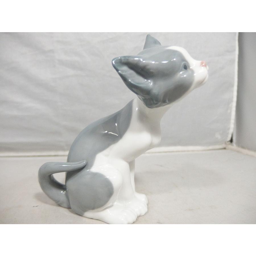 LLADRO リヤドロ　『 ご飯をちょうだい 』 猫 置物 リヤドロ LLADRO 猫 ご飯ちょうだい/陶器人形 : ワットマン Yahoo