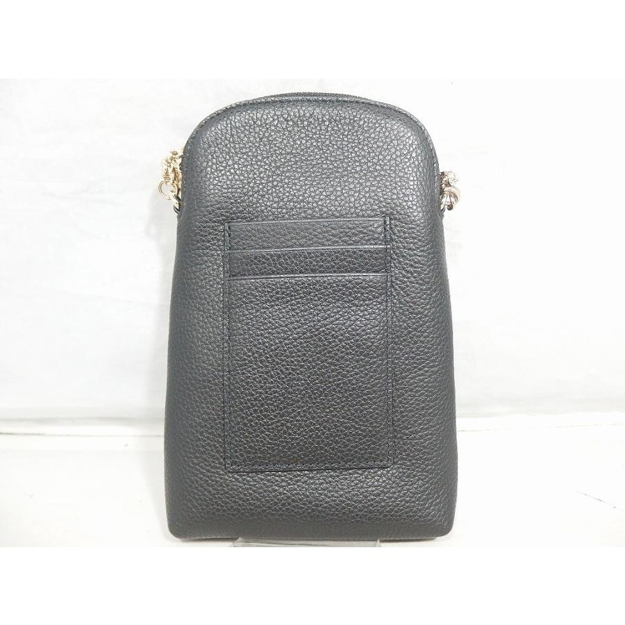 フルラ FURLA スマホショルダー ショルダーバッグ 黒・金（金具部