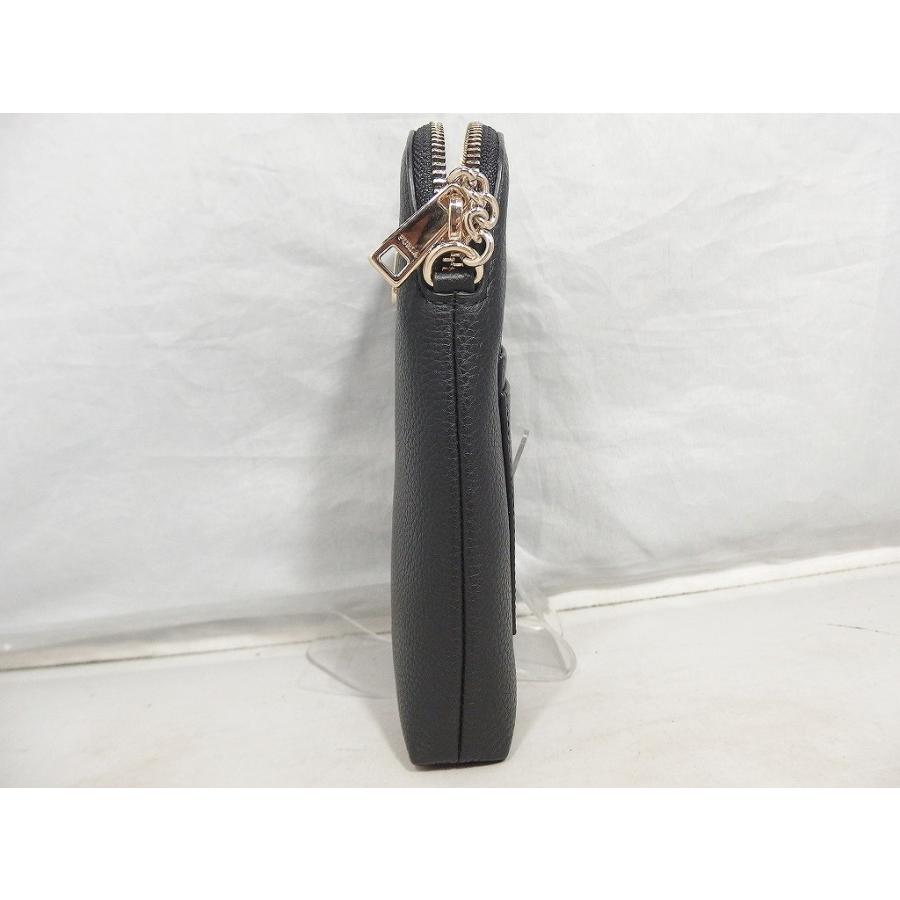 フルラ FURLA スマホショルダー ショルダーバッグ 黒・金（金具部