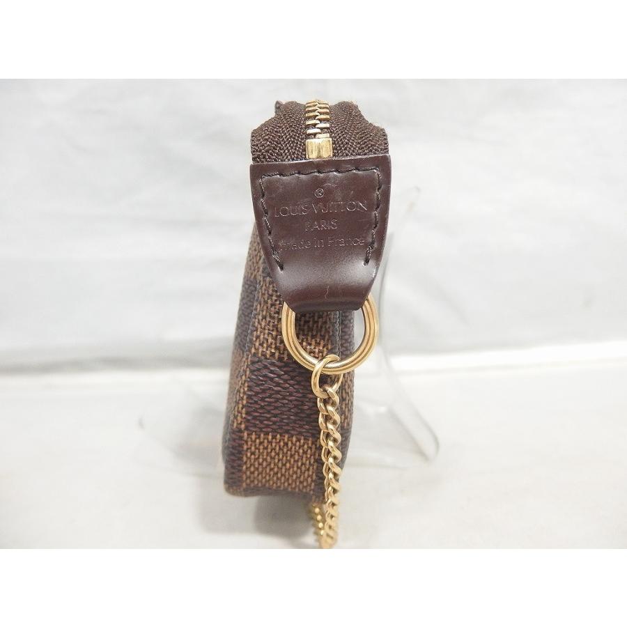 ルイヴィトン LOUIS VUITTON ミニ・ポシェット アクセソワール 茶色