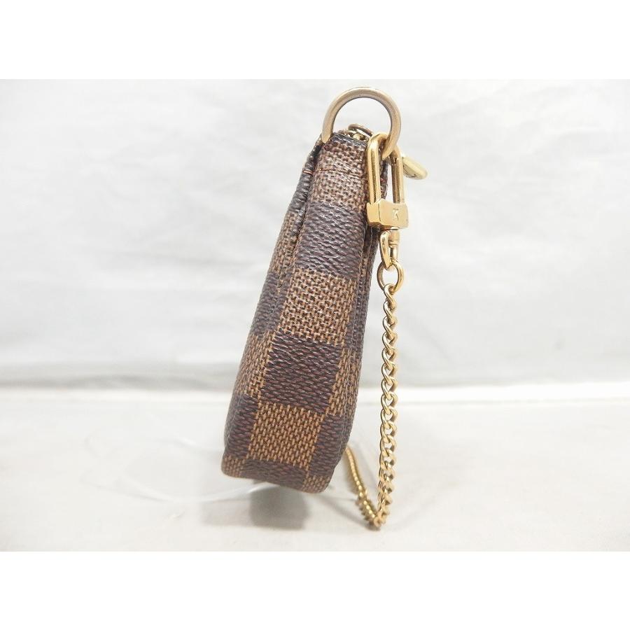 ルイヴィトン LOUIS VUITTON ミニ・ポシェット アクセソワール 茶色