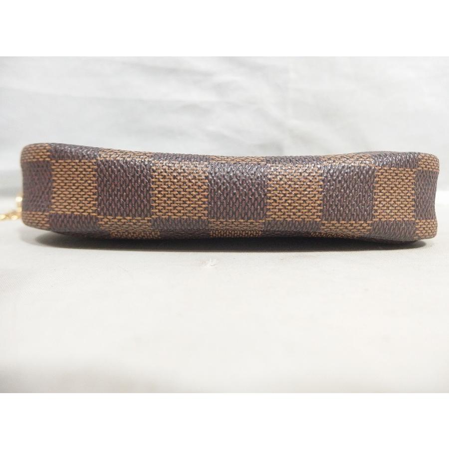ルイヴィトン LOUIS VUITTON ミニ・ポシェット アクセソワール 茶色