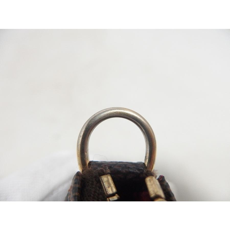 ルイヴィトン LOUIS VUITTON ミニ・ポシェット アクセソワール 茶色