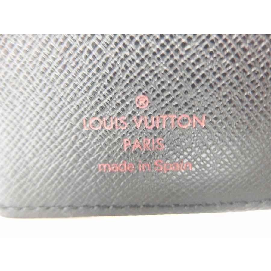 ルイヴィトン LOUIS VUITTON アジェンダPM エピ 手帳 黒（エピ