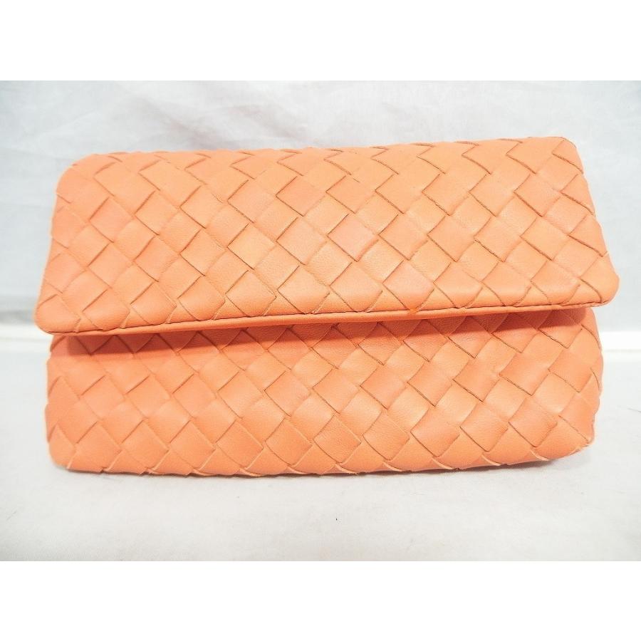 ボッテガヴェネタ BOTTEGA VENETA イントレチャート フラップポーチ