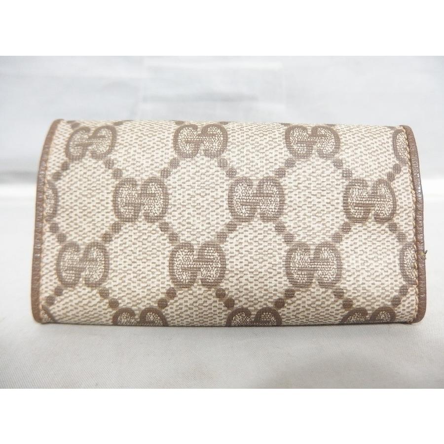 【新品未使用】GUCCI キーケース 6連 茶色 グッチ GUCCI 6連キーケース 茶色（GGキャンバス） : ワットマン Yahoo
