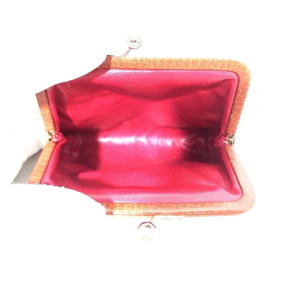 セリーヌ CELINE がま口コインケース 小銭入れ 茶色 : ワットマン