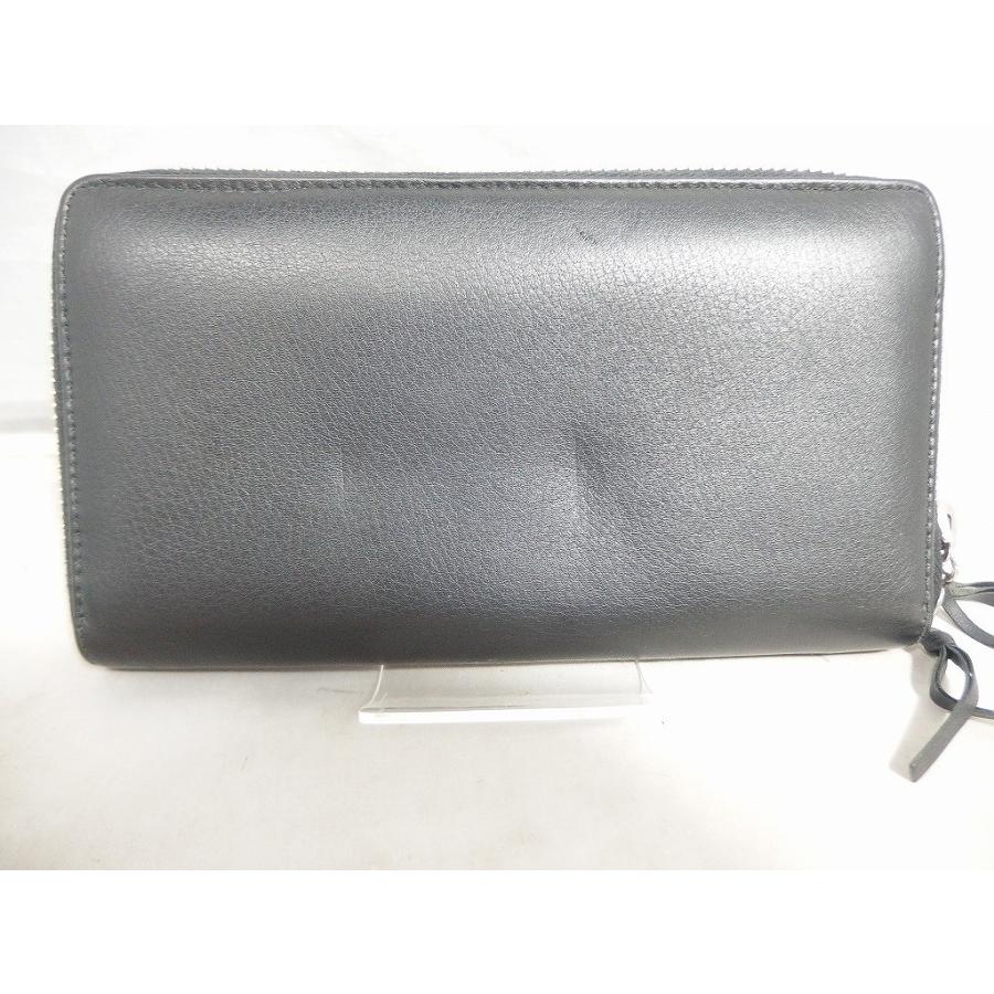 バレンシアガ BALENCIAGA ラウンドジップ長財布 黒 : ワットマン Yahoo