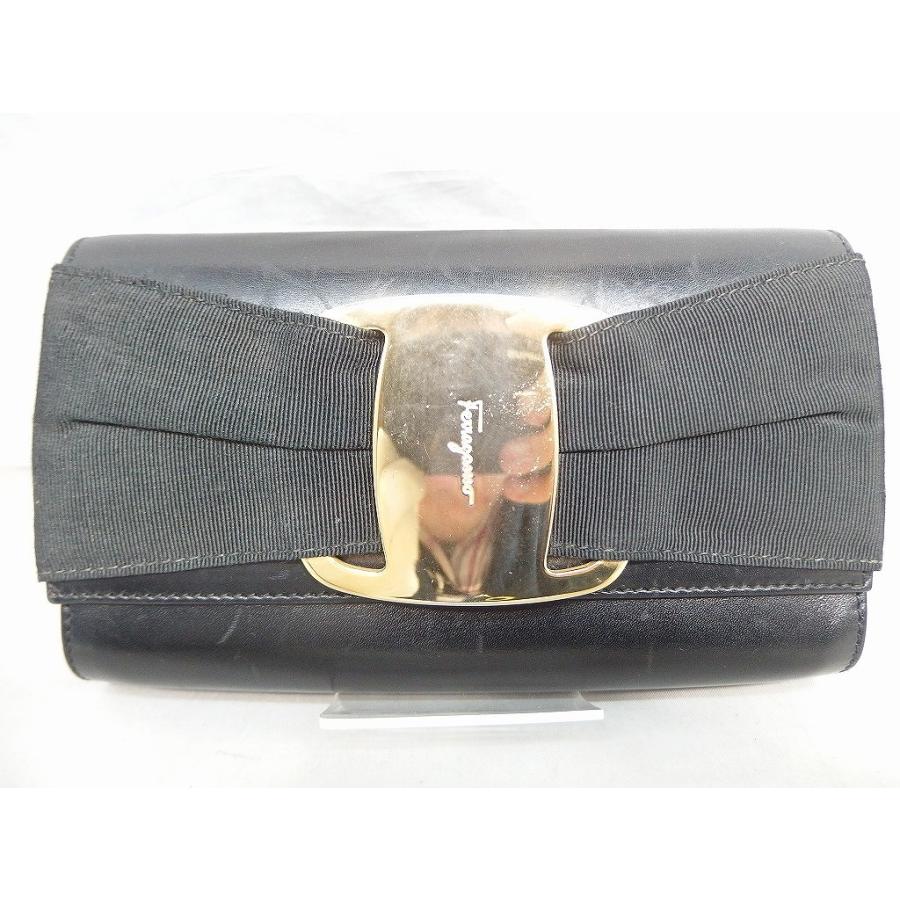 フェラガモ　パーティーバッグ　チェーンバッグ　ショルダーバッグ 正規品 サルヴァトーレフェラガモ Salvatore Ferragamo チェーンショルダー