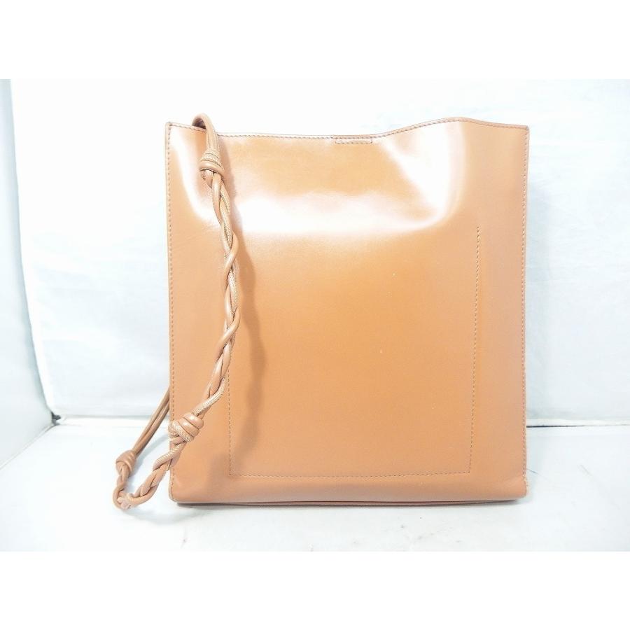 JILL SANDER ショルダーバッグ 難あり品 茶色_1