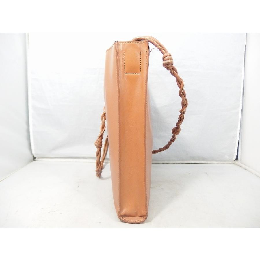 JILL SANDER ショルダーバッグ 難あり品 茶色_2