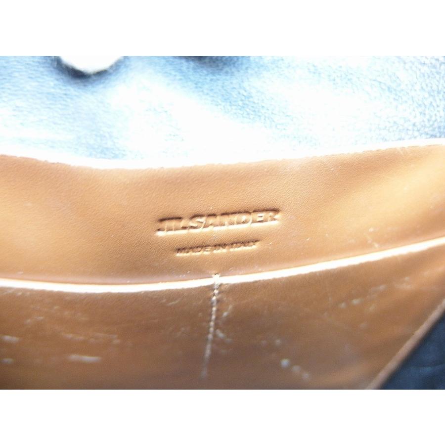 JILL SANDER ショルダーバッグ 難あり品 茶色_5