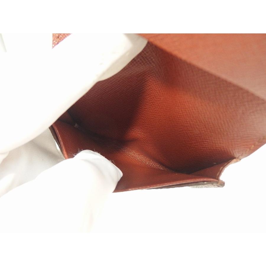 ルイヴィトン LOUIS VUITTON アンヴェロップ・カルト ドゥ ヴィジット カードケース/名刺入れ 茶色（モノグラム） M62920_7
