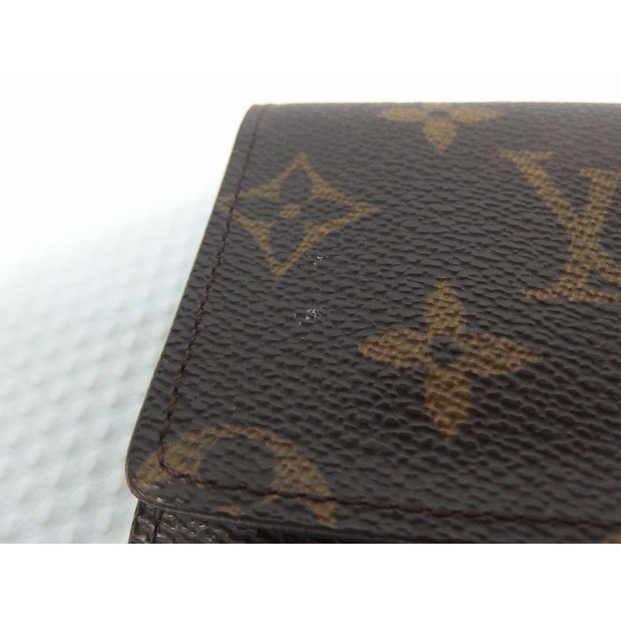 ルイヴィトン LOUIS VUITTON アンヴェロップ・カルト ドゥ ヴィジット カードケース/名刺入れ 茶色（モノグラム） M62920_9
