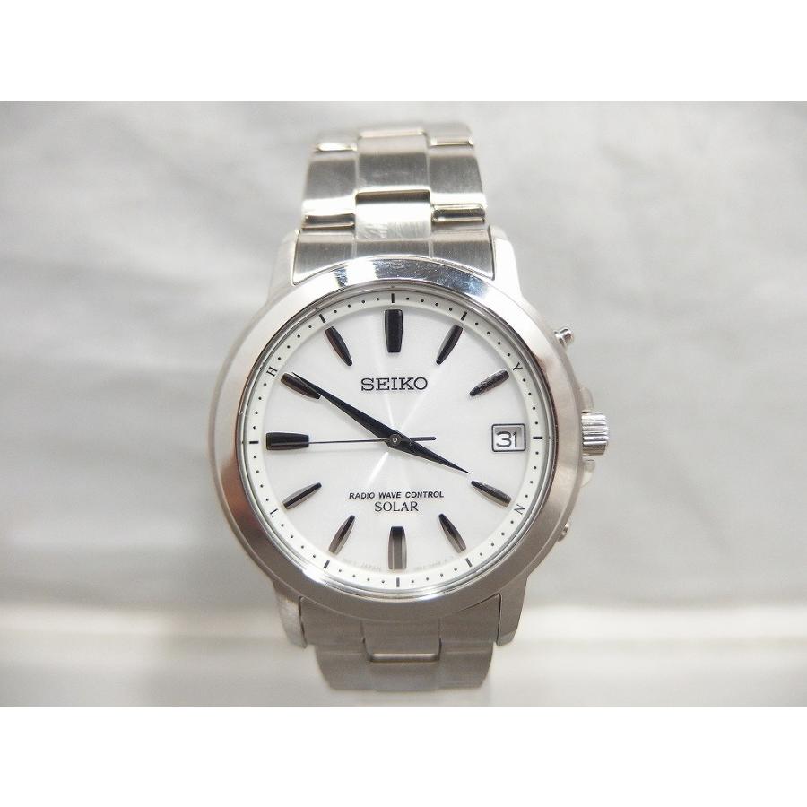 SEIKO☆セイコー☆電波ソーラー☆腕時計☆ホワイト文字盤×シルバー針☆極上品 楽天市場】＼2000円OFF+さらに9倍／ セイコーセレクション 電波