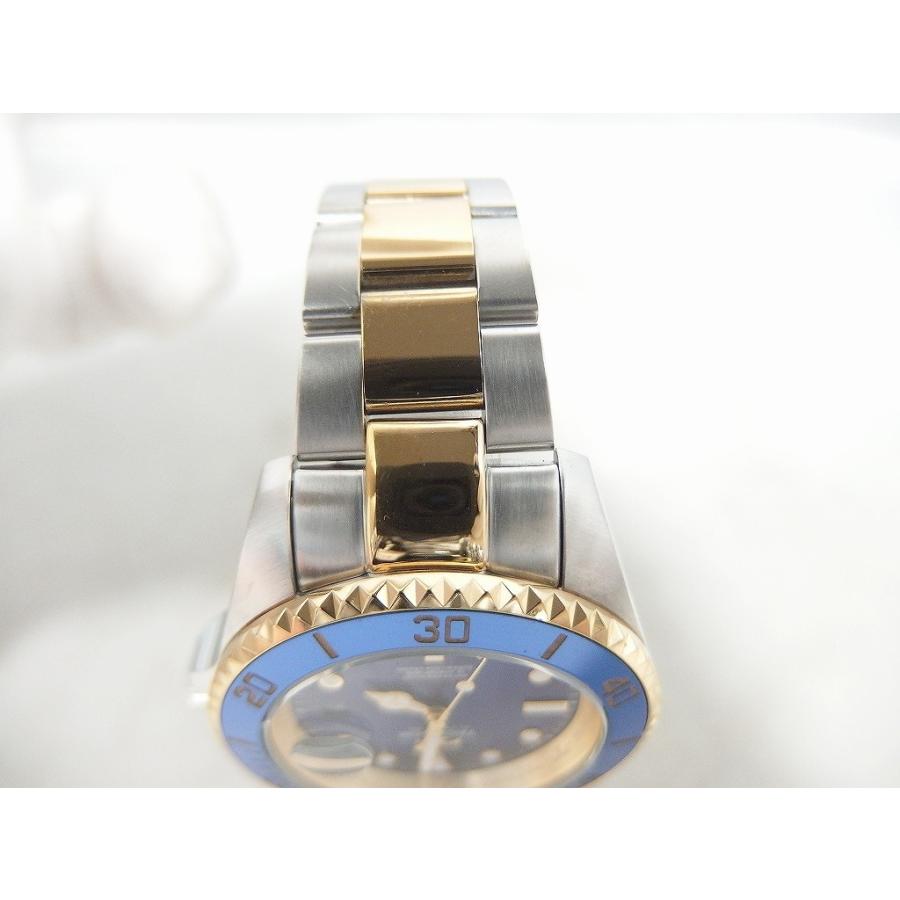 テクノス TECHNOS クオーツ腕時計 アナログ 青・銀・金 TSM402