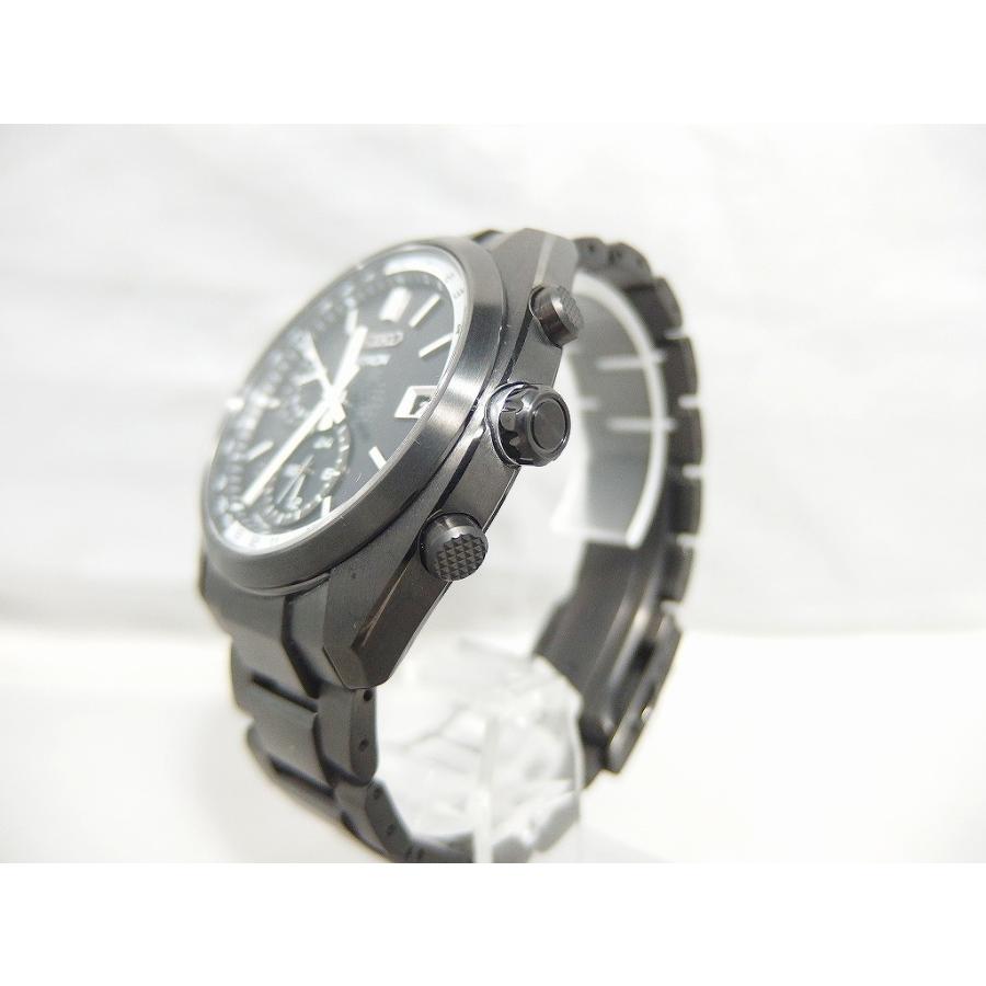 セイコー SEIKO ASTRON 電波ソーラー/アナログ腕時計 黒 SBXY019
