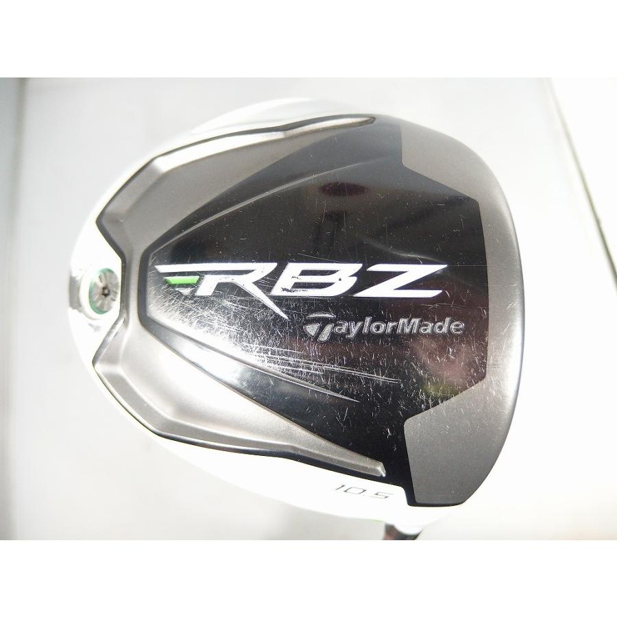 テーラーメイド RBZ 1w 10.5° テーラーメイド TaylorMade RBZドライバー 10.5 FLEX:S 黒・白