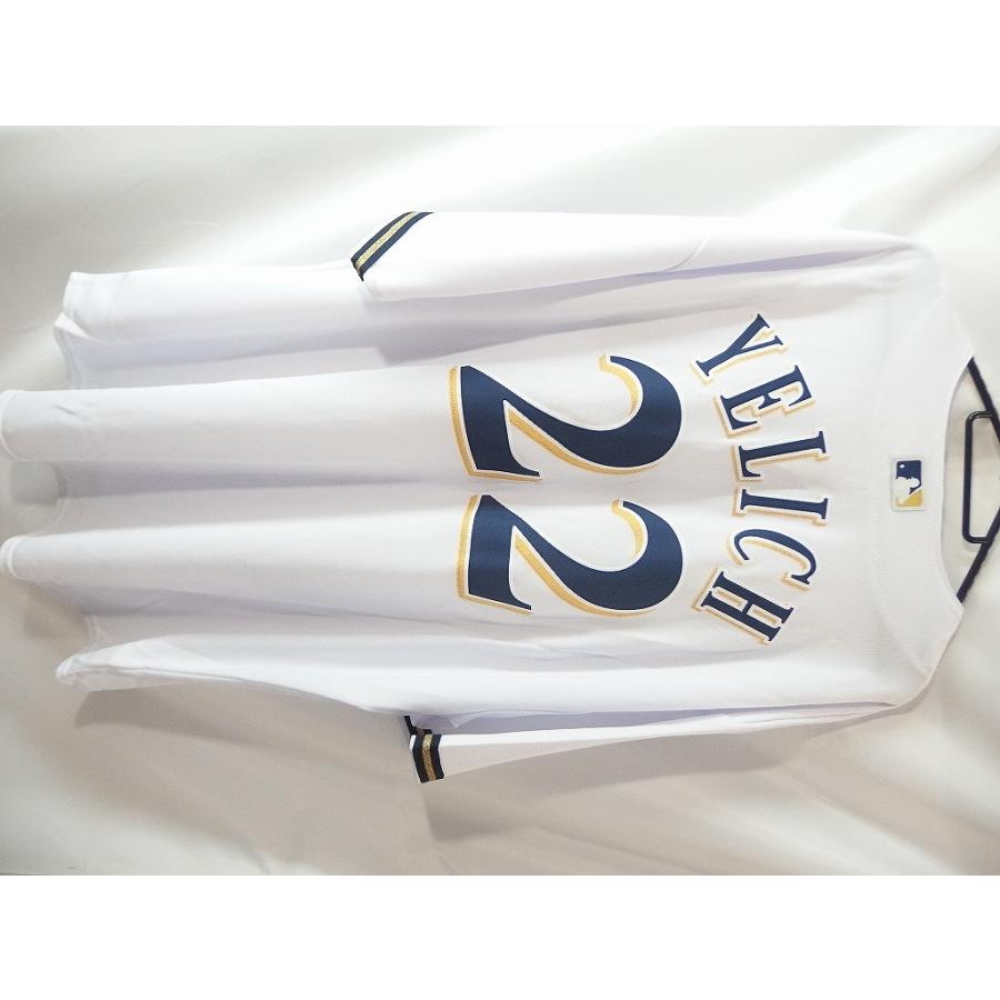 マジェスティック majestic Brewers ブルワーズ YELICH 背番号22 応援