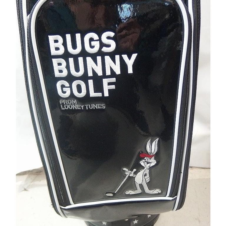 BUGS BUNNY GOLF ゴルフバッグ 5分割 黒 : ワットマン Yahoo