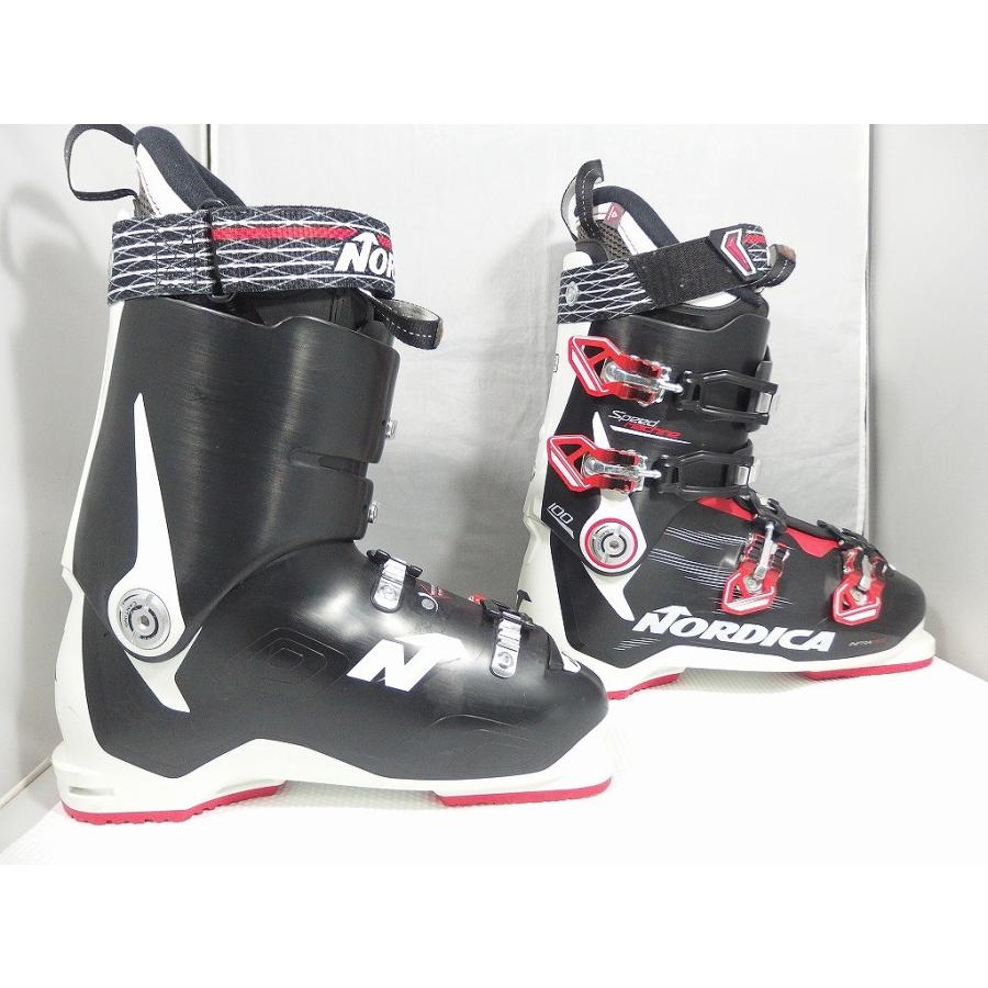 Nordica Speedmachine 100 スキー靴 ブラック/レッド ノルディカ NORDICA Speed Machine100 スキーブーツ 黒等 : ワットマン