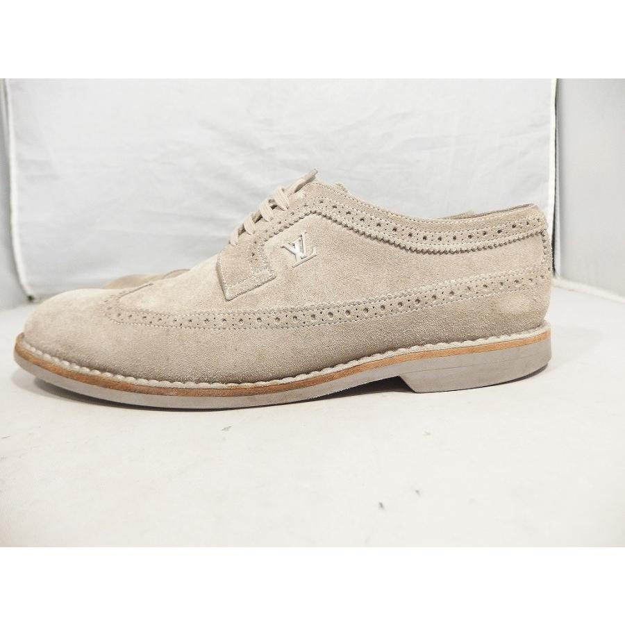 ルイヴィトン LOUIS VUITTON スエードウイングチップ/ドレスシューズ