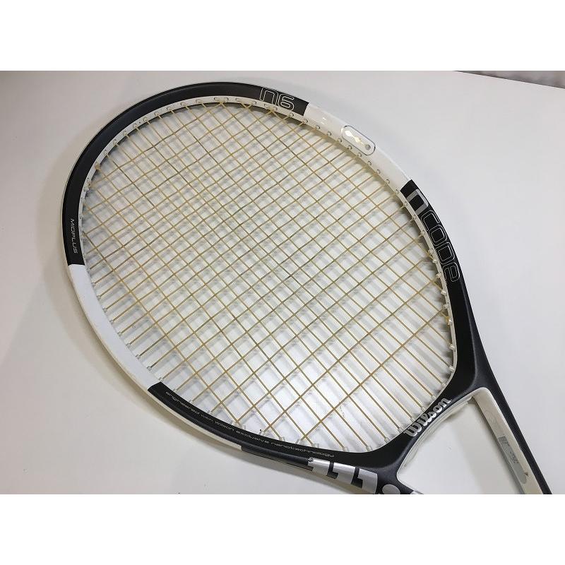 【新品同様】ウィルソン『Nコード N6 NCODE』テニスラケット／G2／グレー ウィルソン wilson 【並品】硬式テニスラケット G2 NCODE N6