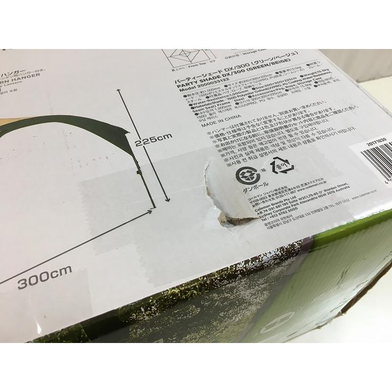 【新品未使用品】　Coleman / コールマン　PARTY  SHADE DX 2000033122 コールマン Coleman 【新品同様】PARTY SHADE DX／300 パーティー