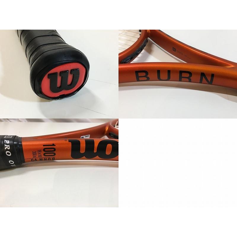 ウィルソン willson 【並品】硬式テニスラケット G2 BURN 100 V5
