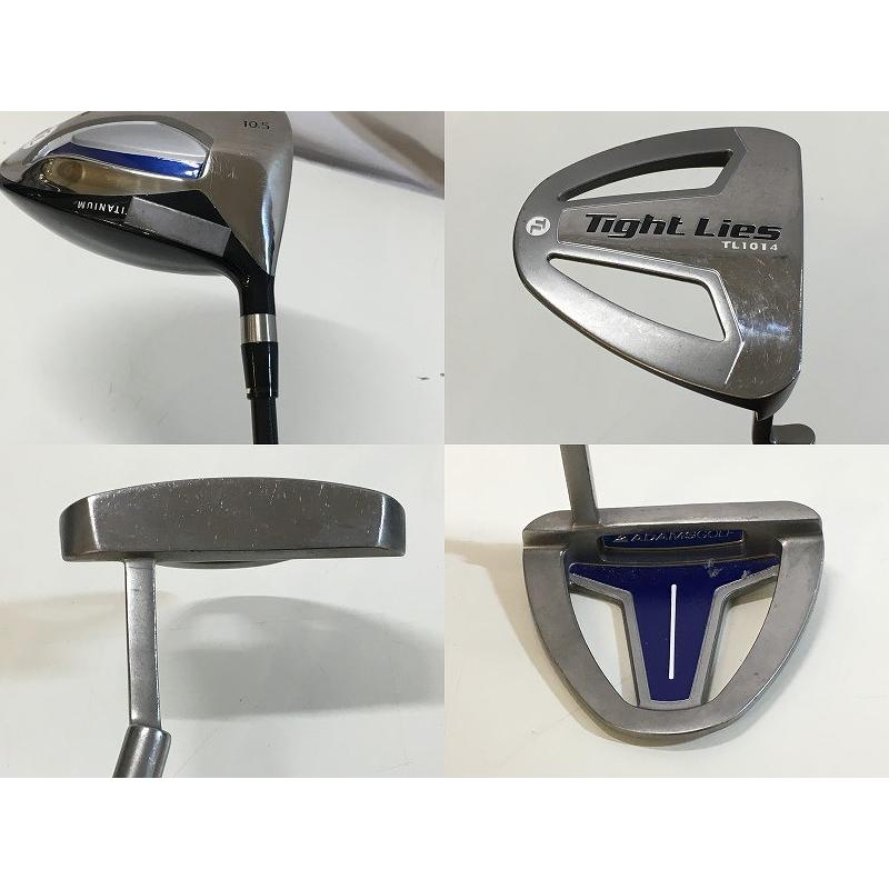 アダムス　ゴルフクラブ　メンズ　セット アダムス・ゴルフ ADAMS GOLF 【並品】右用ゴルフクラブ8本セット（5-8