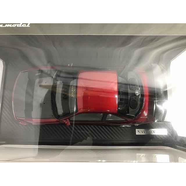 イグニッションモデル ignition model 1/18 VERTEX S14 Silvia Red Metallic 3084の画像