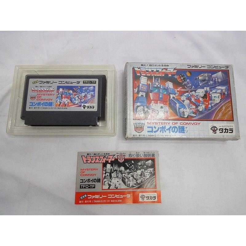 タカラ ファミリーコンピュータ用ソフト トランスフォーマー コンボイ