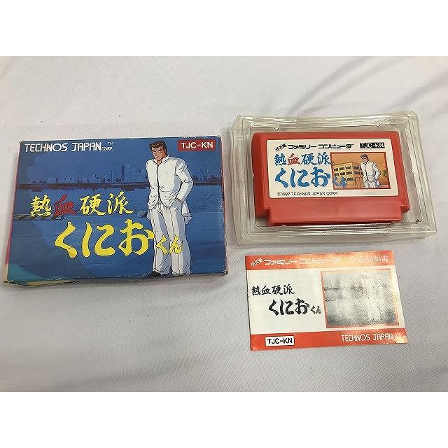 熱血硬派くにおくん TJC-KN テクノス ジャパン TECHNOS JAPAN ファミリーコンピュータ用ソフト