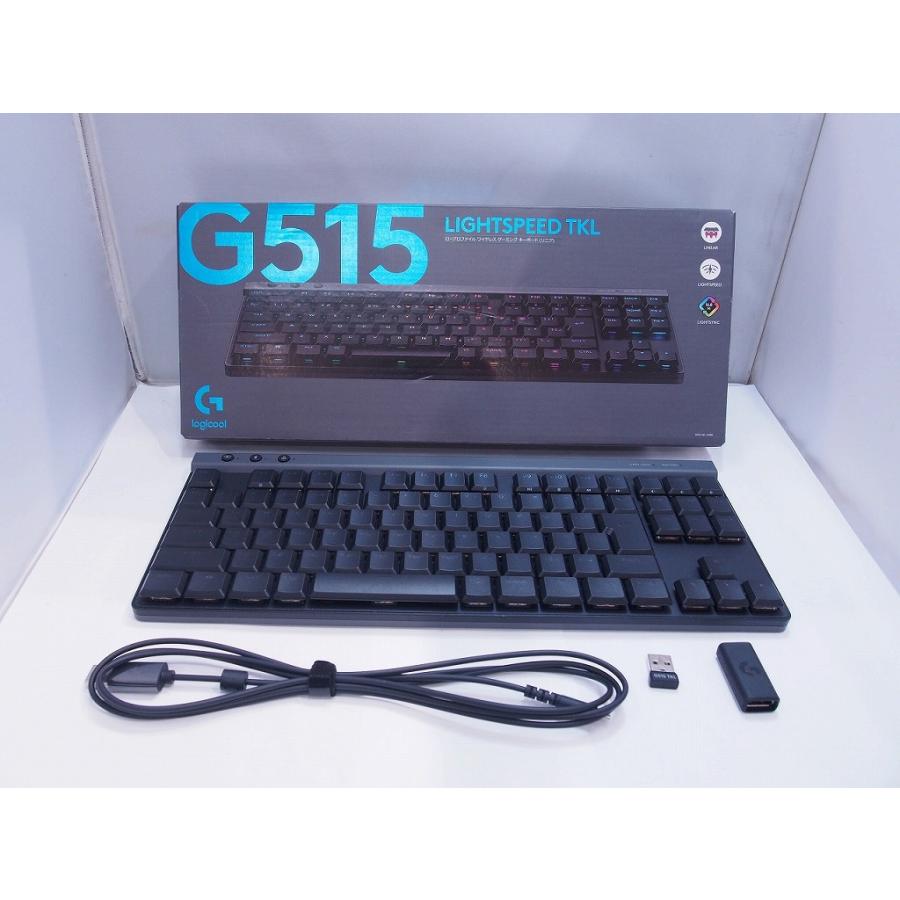 ロジクール Logicool ゲーミングキーボード G515-WL-LNBK 楽天市場】Logicool G G515 LIGHTSPEED ワイヤレス ゲーミング