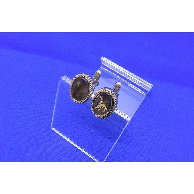 バーバリー BURBERRY 美品 自慢したくなる美しさ 至極のカフリンクスの 