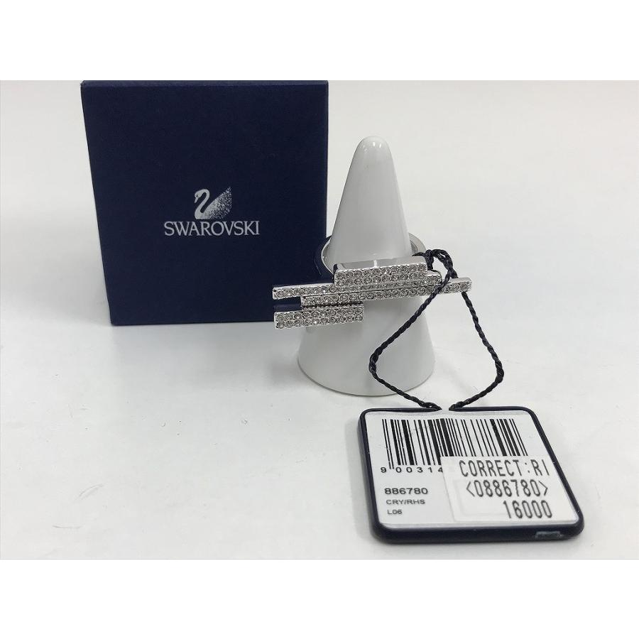 スワロフスキー SWAROVSKI 美品 タグ付 美しい輝き 圧倒的存在感で
