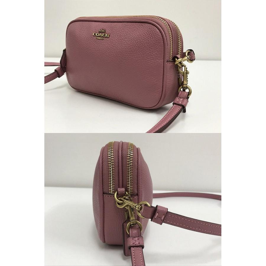 COACH ショルダーバッグ ベージュ/ピンク　美品 COACH - 美品✨ コーチ coach ピンク ショルダー レザー