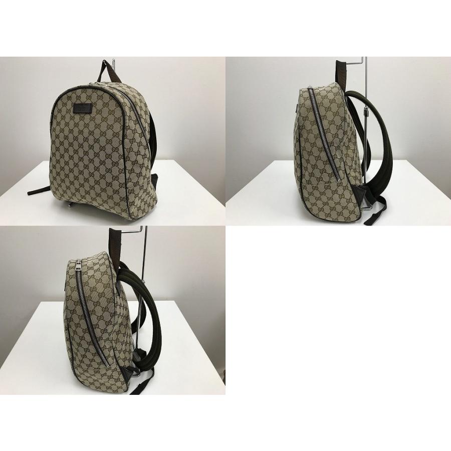 【美品】GUCCI GGキャンバス リュック グッチ GUCCI 圧倒的存在感で魅せる！上品でエレガントなお洒落の魅力