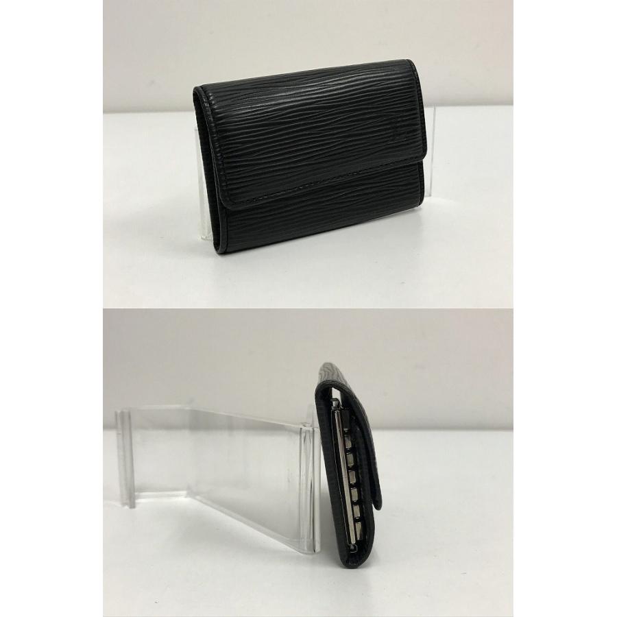 【超極美品】ルイヴィトン ミュルティクレ6 エピ　ノワール ルイ・ヴィトン LOUIS VUITTON とことん極める！オトナ仕様のキー
