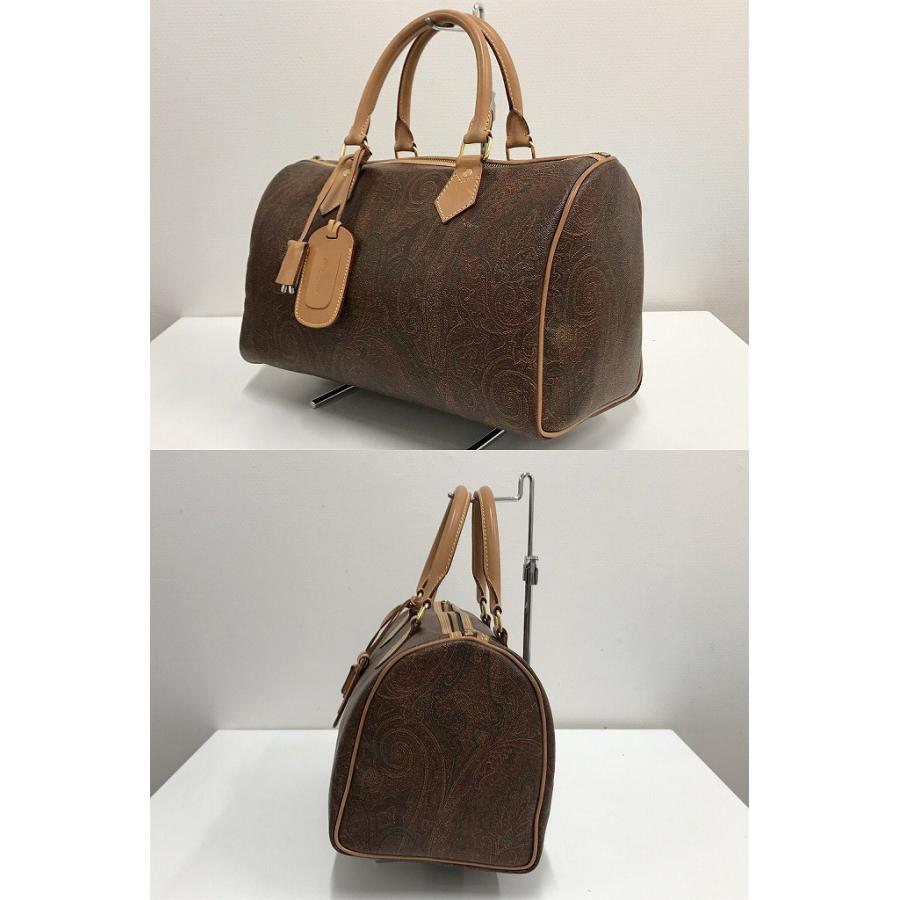 エトロ ETRO とことん極める！オトナ仕様の小さめボストンバッグ 上品でスタイリッシュなお洒落の魅力 ペイズリー柄 鞄_2