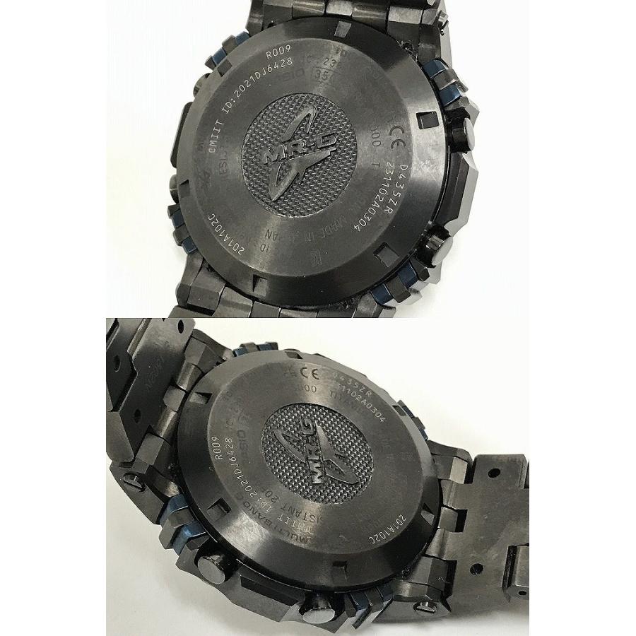 【稼働】G-SHOCK 最上位モデル チタン 腕時計 電波ソーラー メンズ カシオ CASIO G-SHOCK MR-G 青墨 ソーラー電波腕時計 スマートフォン