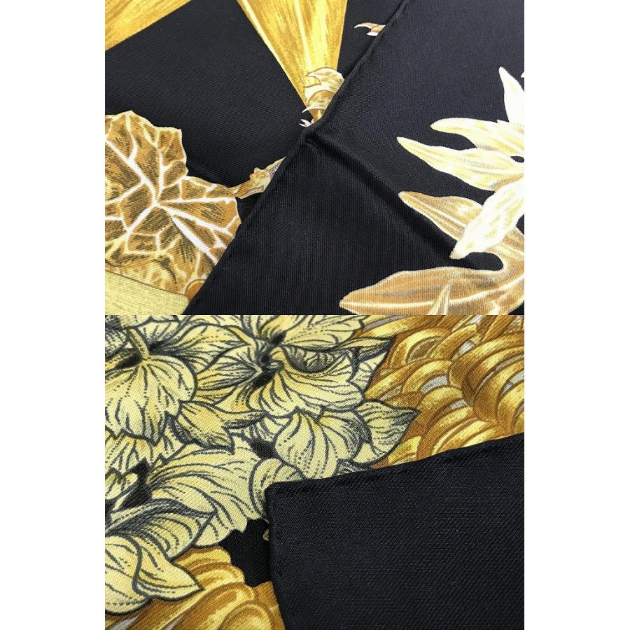 ☘️美品☘️ HERMES　パッションフラワー　カレ90 ベージュ 楽天市場】エルメス HERMES カレ 90 スカーフ パッション