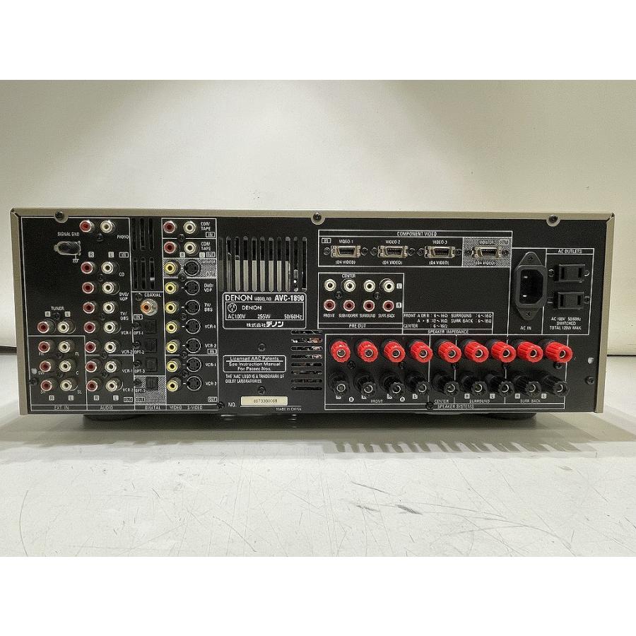 デノン DENON AVアンプ AVC-1890 : ワットマン Yahoo デノン DENON AVアンプ AVC-1890 : ワットマン Yahoo
